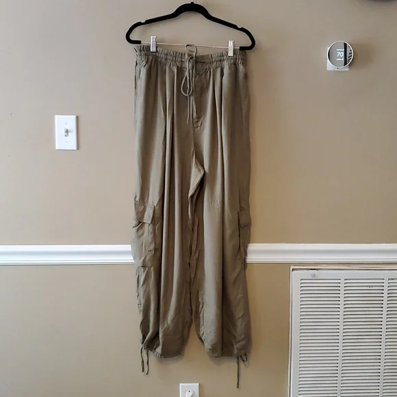 Free People Palash Cargo Pant In Green Size M - Picture 3 of 12